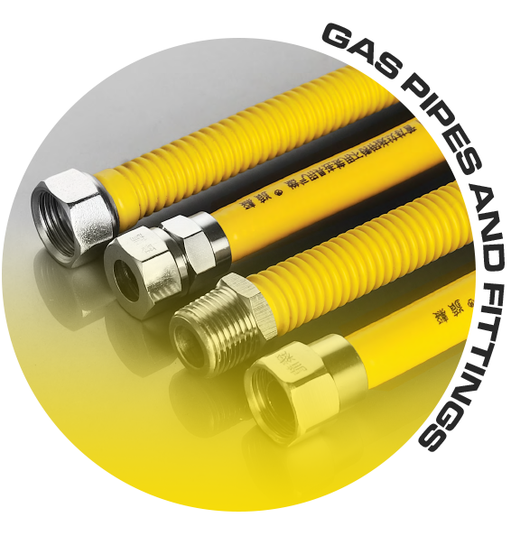 Gaz boruları ve bağlantı parçaları